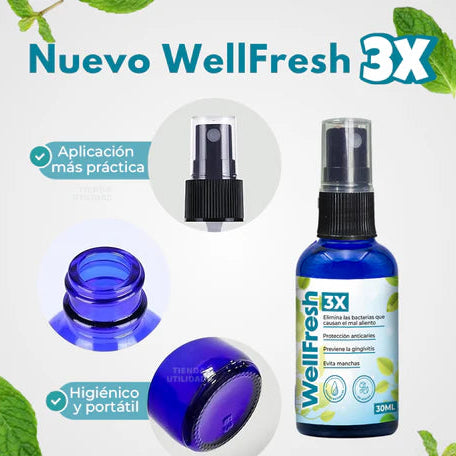 WellFresh 3X NUEVA presentación 50ML